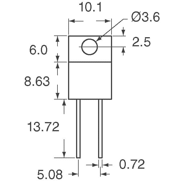 PWR220T-20-10R0F Bourns Inc.  Resistencias de orificio pasante
